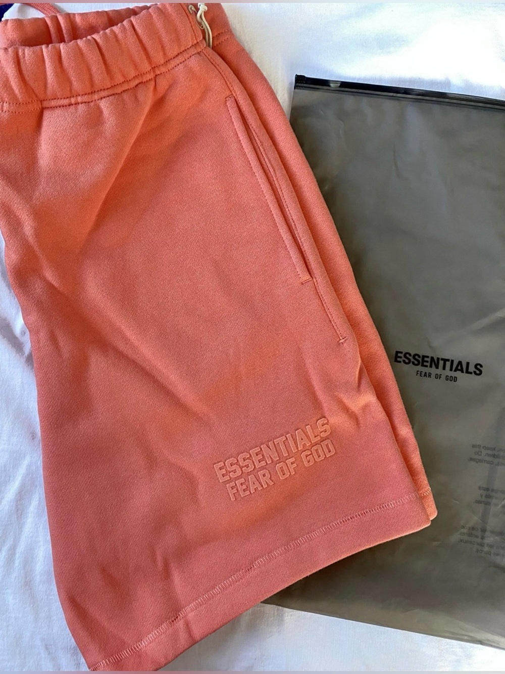 Men's Coral  Sweat Shorts